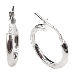 925 Sterling Silver Hoop Earrings EHP-3MM/22MM