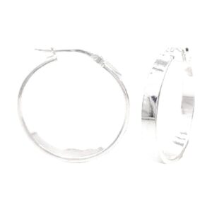 925 Sterling Silver Square EHPD-3.5/20MM