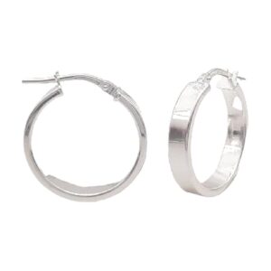925 Sterling Silver Square EHPD-3.5/25MM