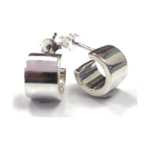925 Sterling Silver Hoop Earrings EHPD-8/10MM