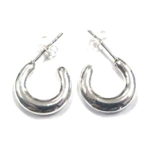 925 Sterling Silver Hoop Earrings EHPF-102