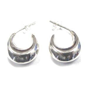 925 Sterling Silver Hoop Earrings EHPF-104