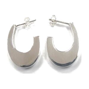 925 Sterling Silver Hoop Earrings EHPF-107