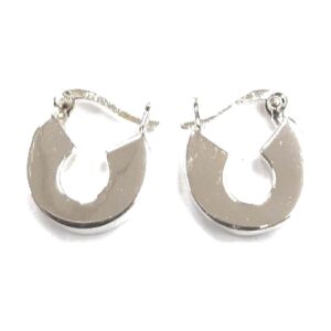 925 Sterling Silver Hoop Earrings EHPF-109