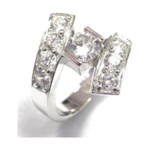 925 Sterling Silver C.Z Ladies Ring RCZ-1156