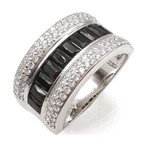 925 Sterling Silver C.Z Ladies Ring RCZ-1158