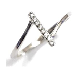 925 Sterling Silver C.Z Ladies Ring RCZ-1551