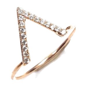 925 Sterling Silver C.Z Ladies Ring RCZ-1554
