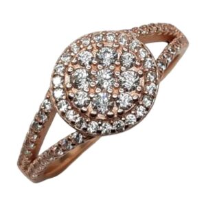 925 Sterling Silver Available in Rosegold only RCZ-1559