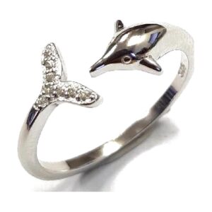 925 Sterling Silver C.Z Ladies Ring RCZ-1603