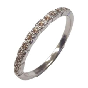 925 Sterling Silver C.Z Ladies Ring RCZ-1665