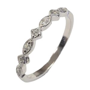 925 Sterling Silver C.Z Ladies Ring RCZ-1668