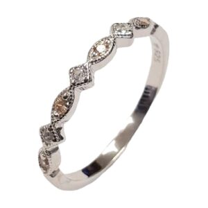 925 Sterling Silver C.Z Ladies Ring RCZ-1671