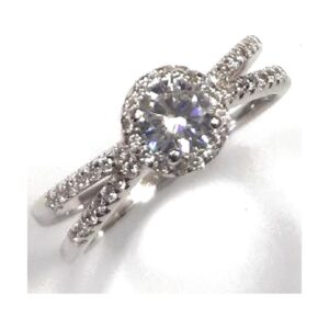 925 Sterling Silver C.Z Ladies Ring RCZ-1710