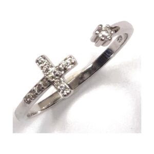 925 Sterling Silver C.Z Ladies Ring RCZ-1714