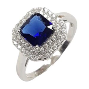 925 Sterling Silver C.Z Ladies Ring RCZ-1749