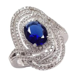 925 Sterling Silver C.Z Ladies Ring RCZ-1760