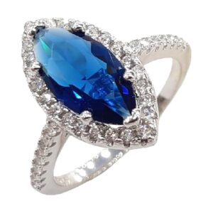 925 Sterling Silver C.Z Ladies Ring RCZ-1811