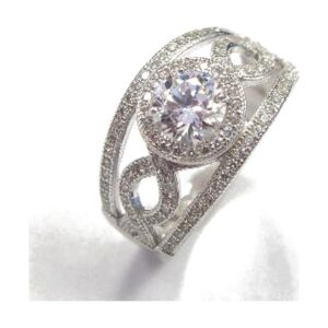 925 Sterling Silver Ladies Ring RMS-1026