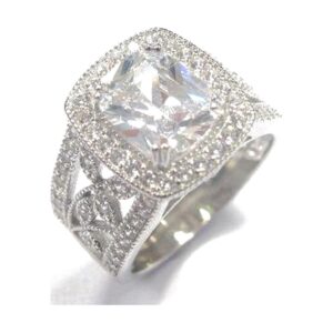 925 Sterling Silver Ladies Ring RMS-1412