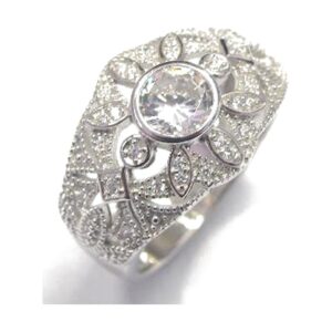 925 Sterling Silver Ladies Ring RMS-1415