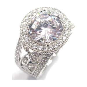 925 Sterling Silver Ladies Ring RMS-1416