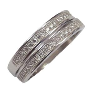 925 Sterling Silver Eternity Rings RW-250