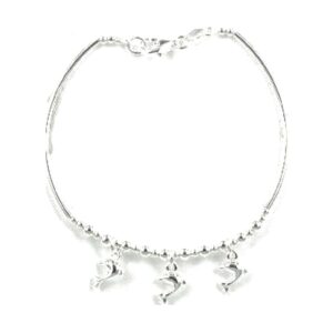 925 Sterling Silver Kiddies Bracelet KBR-111