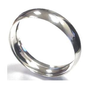 925 Sterling Silver C Shape Bangle BCS-14MM
