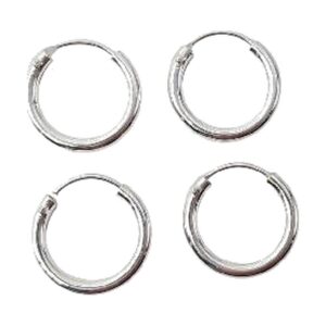 925 Sterling Silver Sleepers ESL-2.0 X 14MM