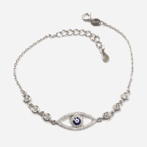 925 Sterling Silver C.Z Bracelet CHBR-415