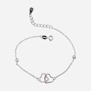 925 Sterling Silver C.Z Bracelet CHBR-420