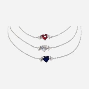 925 Sterling Silver C.Z Bracelet CHBR-515