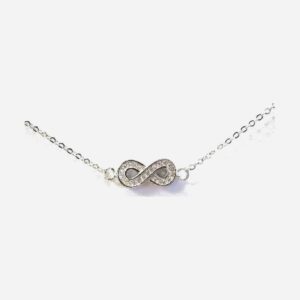 925 Sterling Silver Infinity NPC 13MM 45+5CM INF-301