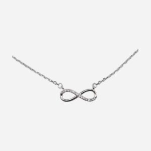 925 Sterling Silver Infinity NPC 16.5MM 45+5CM INF-302