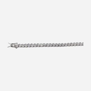 925 Sterling Silver STYLE 3MM White C.Z Tennis Bracelet TBRW-S
