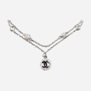 925 Sterling Silver Charm Bracelet (Gucci) 8MM 17-19CM CHBR-428