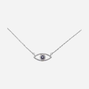 925 Sterling Silver Pendant Evil Eye 42+3CM NPC-111