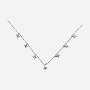 925 Sterling Silver Pendant Necklace 45+5CM NPC-132