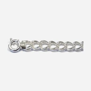 925 Sterling Silver Hollow Fancy Chain HFC-117