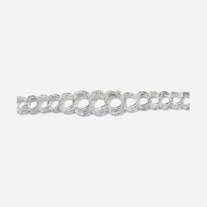 925 Sterling Silver Hollow Fancy Chain HFC-119