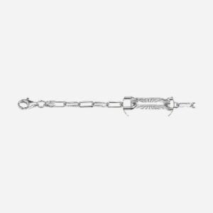 925 Sterling Silver Paperclip Chain/BR PCF+R